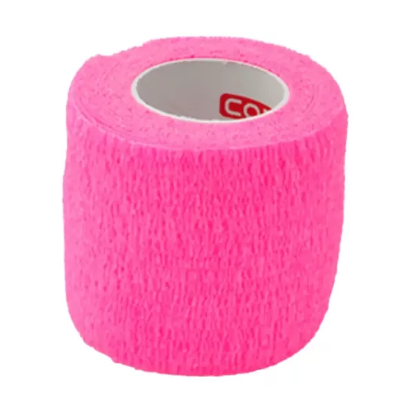 Elastīgā pašlīpošā saite COPOLY 5 cm*4.5 m (50 mm) rozā 1 gab.