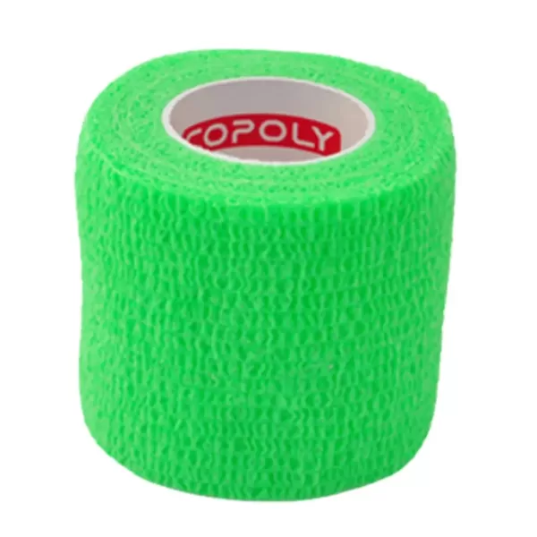 Elastīgā pašlīpošā saite COPOLY 5 cm*4.5 m (50 mm) gaiši zaļa 1 gab.