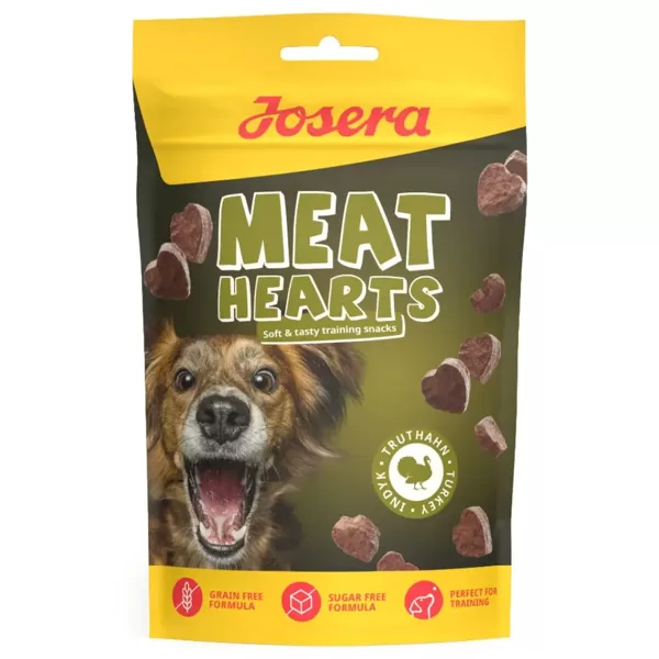 Josera Meat Hearts suņiem Turkey 8x70 g