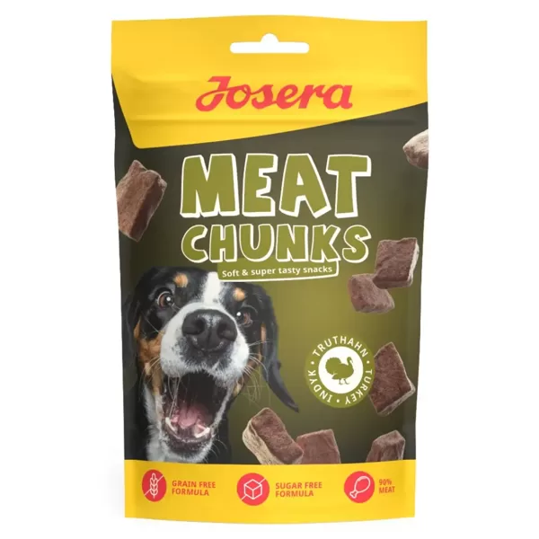 Josera Meat Chunks suņiem Turkey 8x70 g