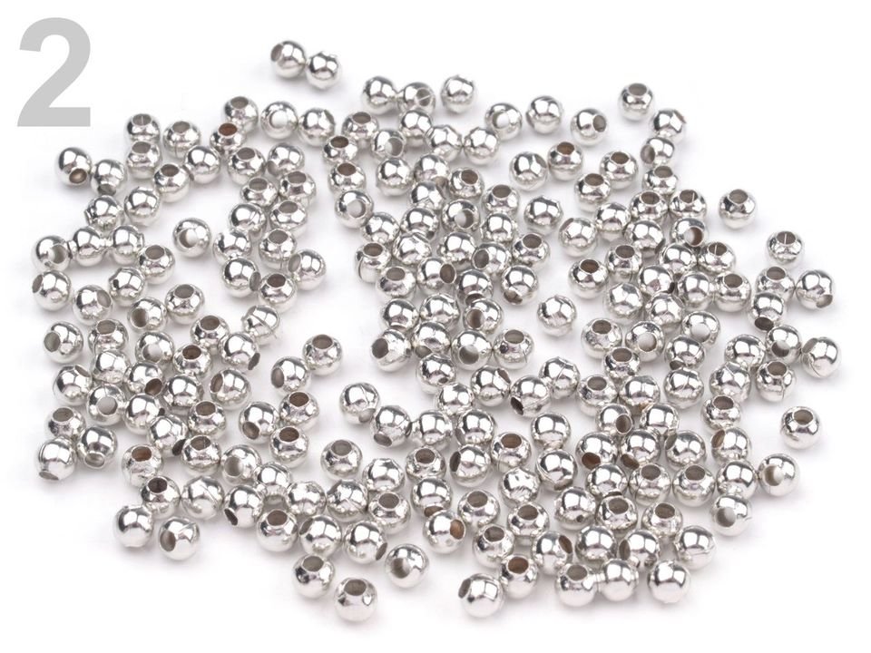 Metāla pērlītes Ø3 mm 50 g