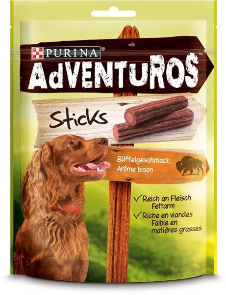 Gardums suņiem Purina Adventuros Sticks 120g