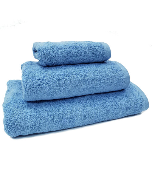 Frotē dvielis TWIST light blue dažādi izmēri