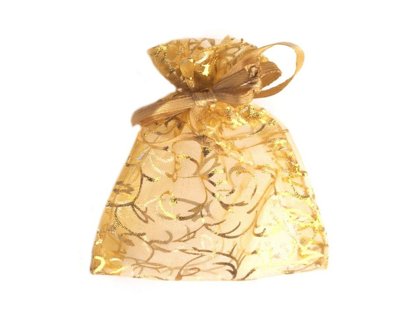 Organza Gift bag approx. 7x10 cm with lurex