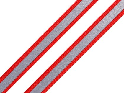 Atstarojoša lenta Reflective webbing tape width 10mm on fabric