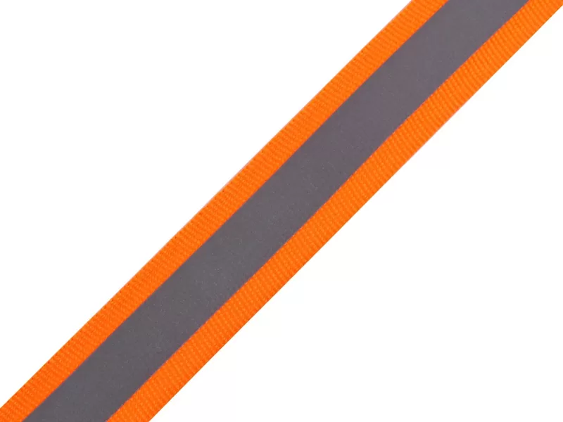 Atstarojoša lenta Reflective Webbing Tape width 20 mm oranža (uz vietas)