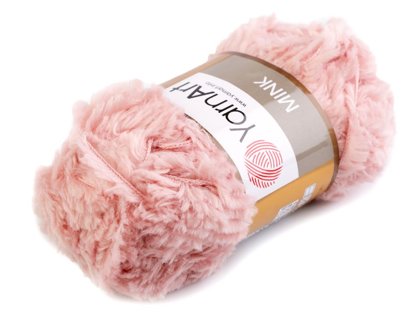 Adīšanas dzija Fluffy Knitting Yarn 50 g Mink