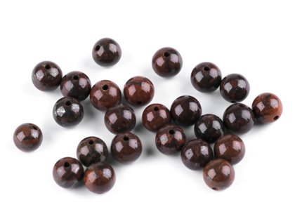 Pērlītes Mineral / Gemstone Beads Jaspis Breccia Ø8 mm