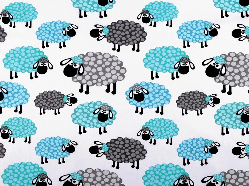 Cotton Fabric Sheep