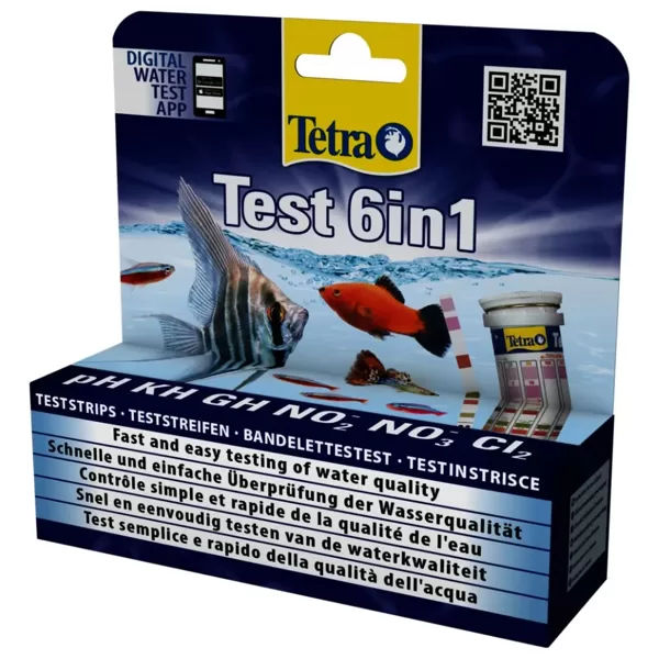 Tetra Test 6in1 ātrais ūdens tests 10 strēmeles