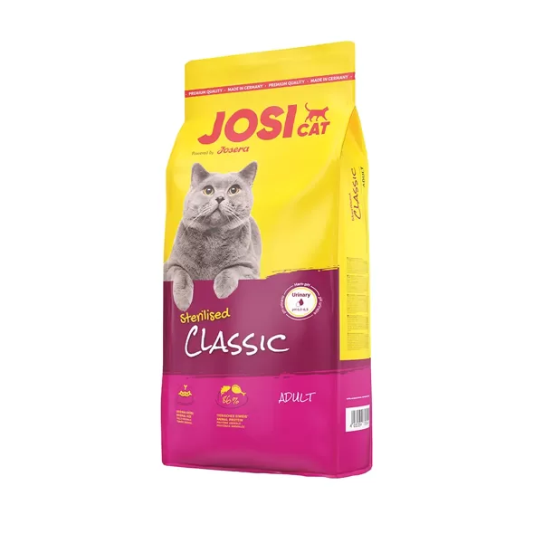 Josera Premium JosiCat Sterilised Classic 10 kg kaķu sausā barība (uz vietas)