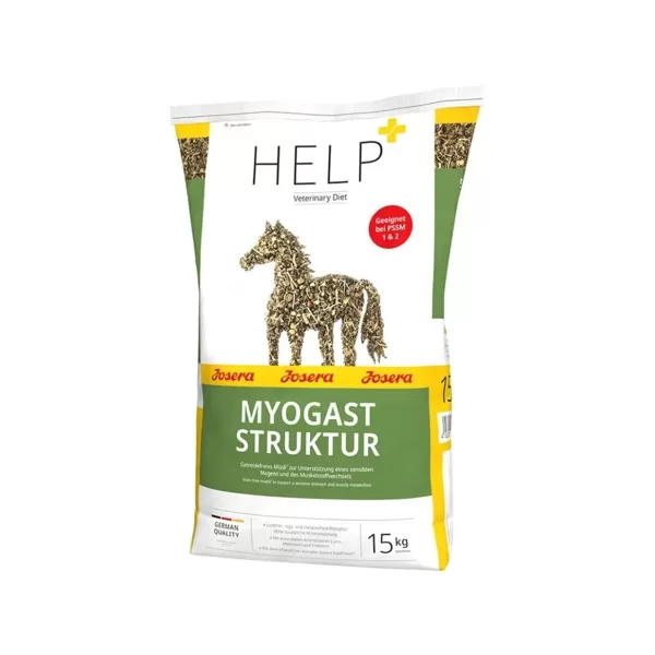 Josera zirgiem HELP MyoGast Struktur 15 kg