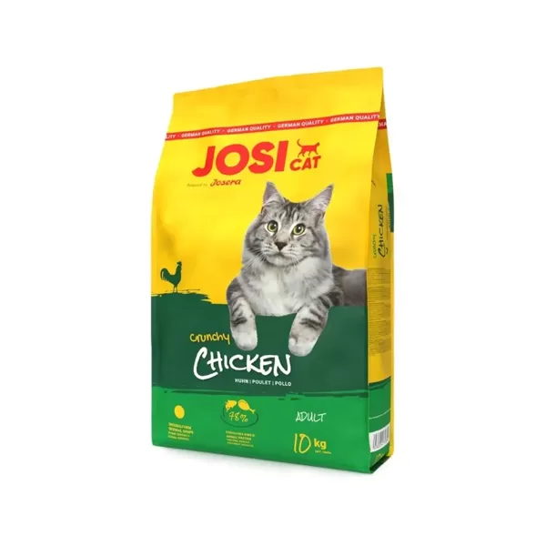 Josera Premium JosiCat Crunchy Chicken Poultry kaķu sausā barība 10kg