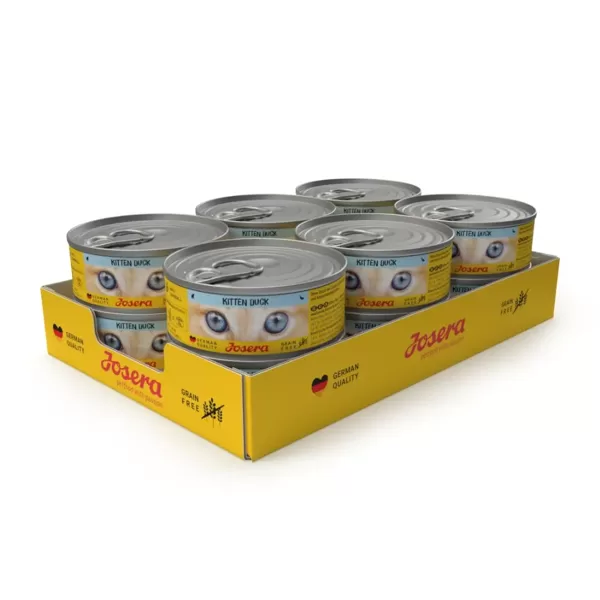 Josera wet Kitten Duck 85 g konservi kaķiem