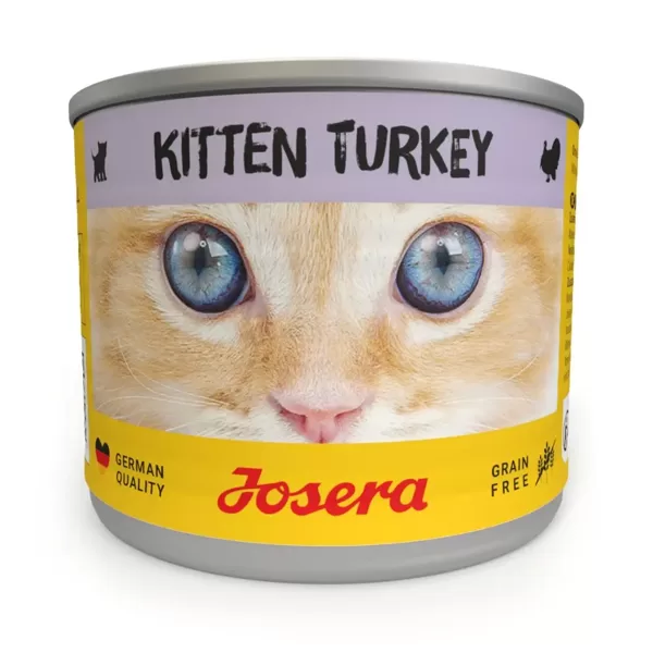 Konservi kaķiem Josera wet Kitten Turkey 200 g