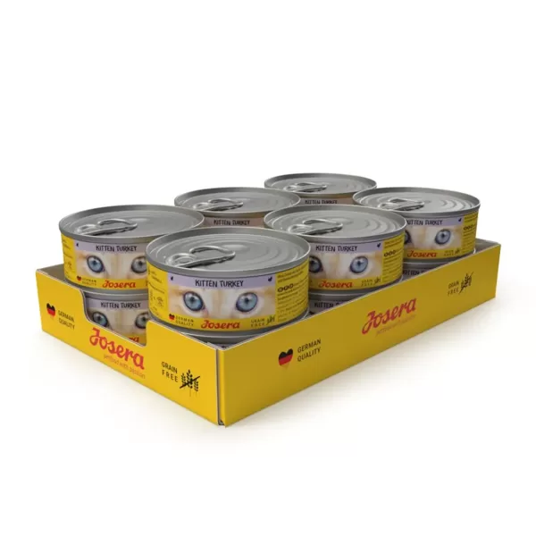 Konservi kaķiem Josera wet Kitten Turkey 85 g