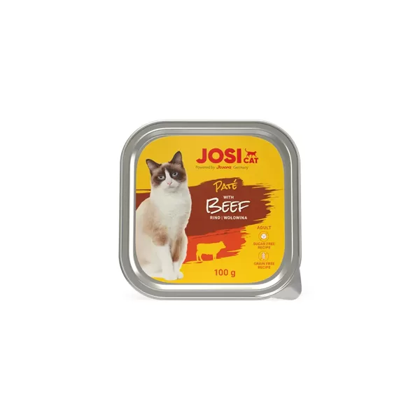 Josera JosiCat Liellopa gaļas pastēte 100 g