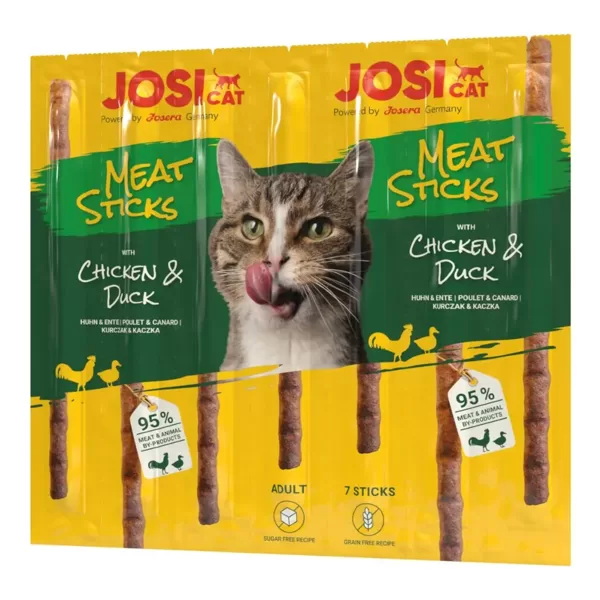 Josera JosiCat Meat Sticks Chicken&Duck 20x35 g