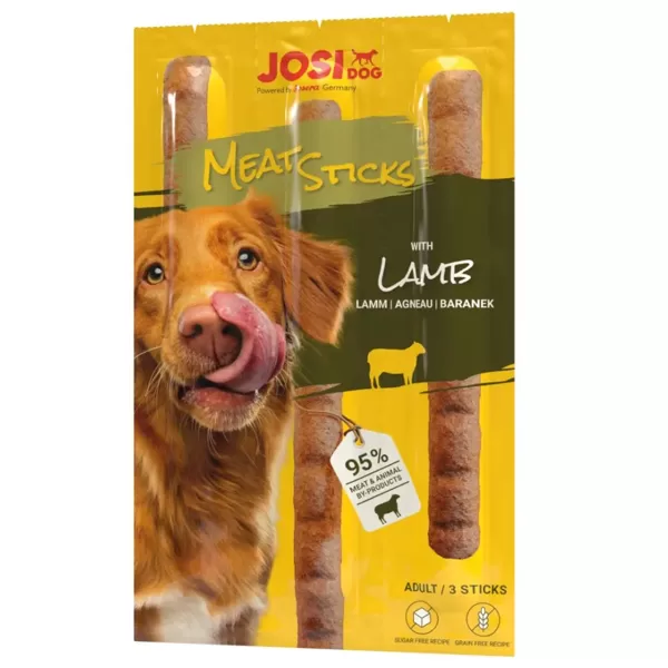 Josera JosiDog Meat Sticks LAMB 20x33 g kārumi suņiem 