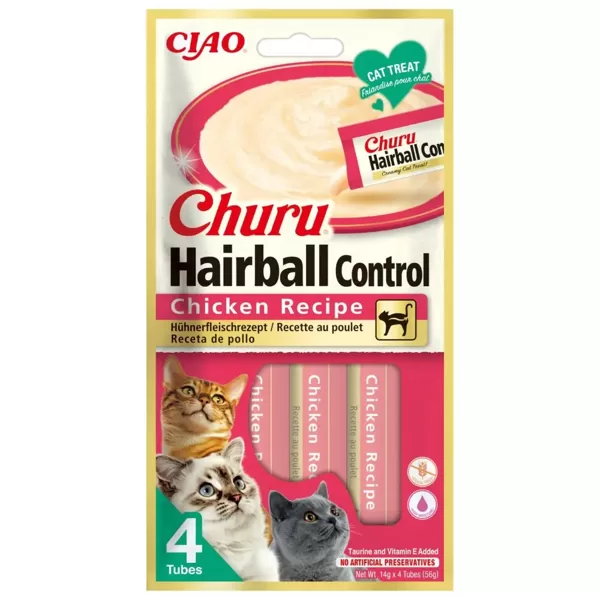 Churu hairball control biezenis kaķiem vista 14gx4 N1