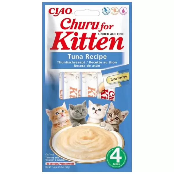 Churu Cat tuncis 14gx4 N1 biezenis kaķēniem