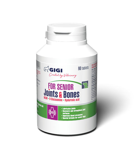 GIGI For Senior Joints & Bones N90 ar hialuronskābi