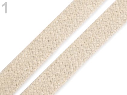 Kokvilnas aukla apģērbam 12-15 mm