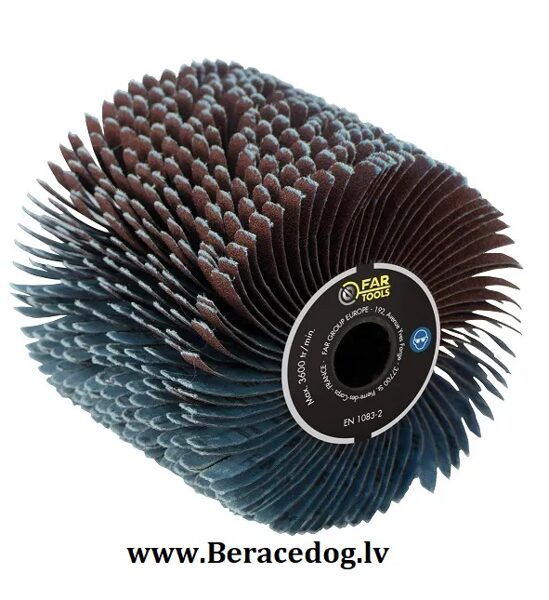 FarTools REX 120C un REX 200 abrazīva smilšpapīra slokšņu ruļļa suka atjaunošanai