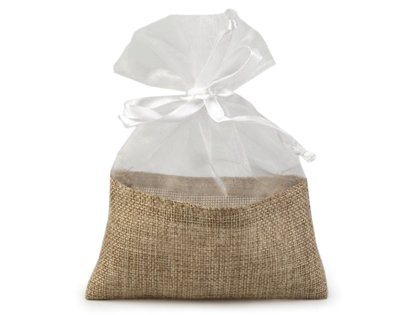 Auduma dāvanu maisiņš 13x18 cm komplekts