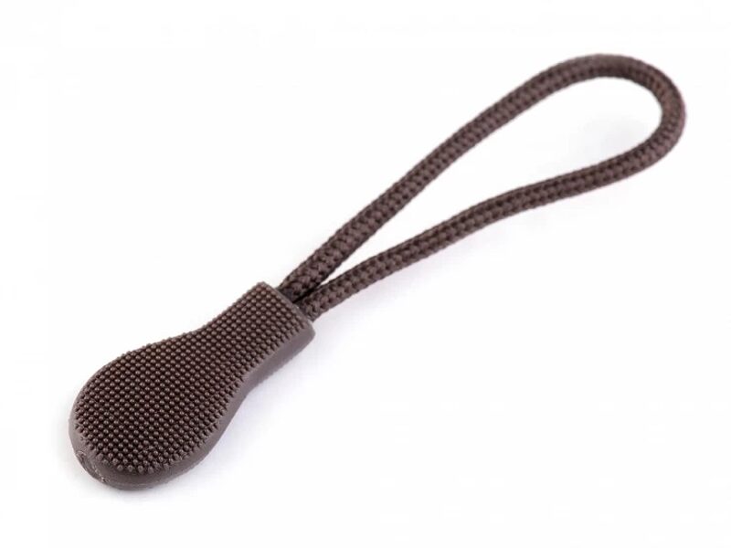 Zipper Loop Puller brown