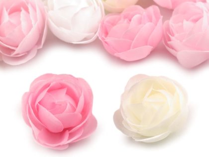 Dekoratīvas puķes Artificial Flower / Rose Ø35 mm