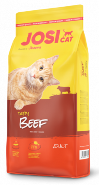 Josera Premium JosiCat Tasty Beef kaķu sausā barība 18kg