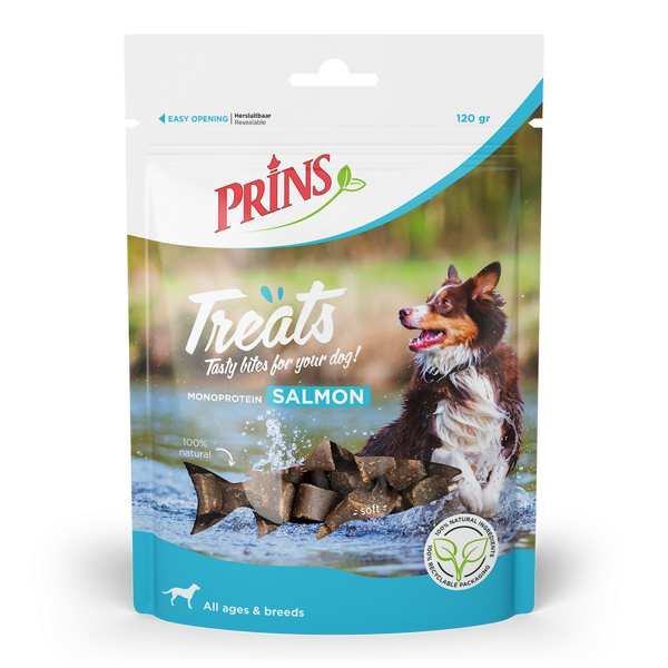 Prins Treats SALMON for dogs 120g