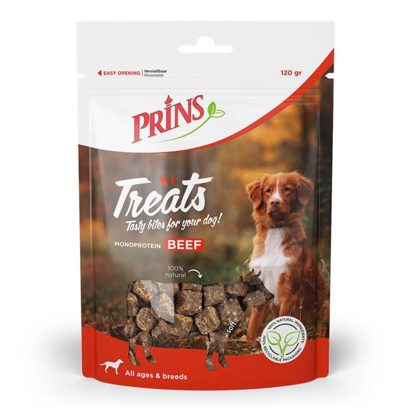 Prins Treats BEEF for dogs 120g