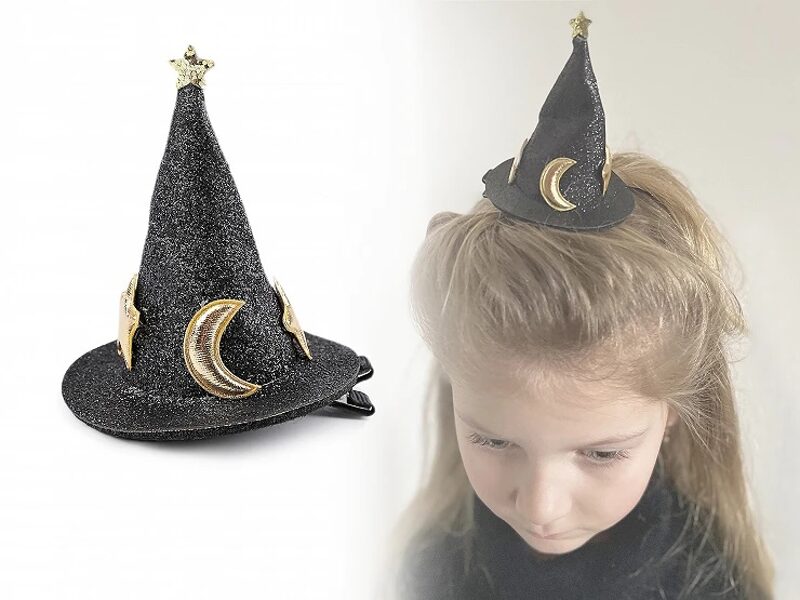 Hair Clip Witch Hat