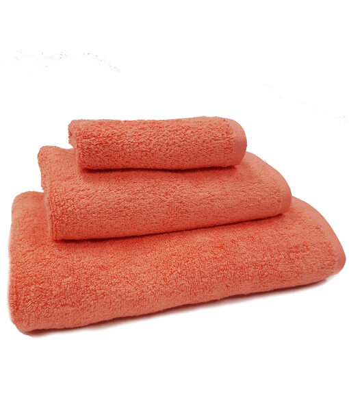 Towel TWIST peach different sizes