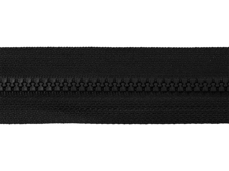 Poliestera rāvējslēdzējs #5 85 cm melna 100 gab.