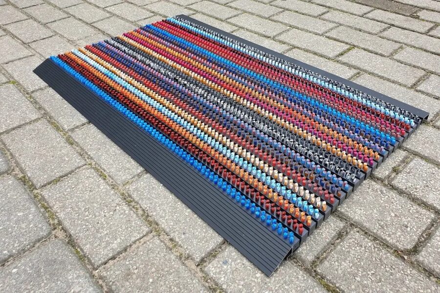 ABIMAT Domestic doormats with high quality PVC profiles HAMELEONS