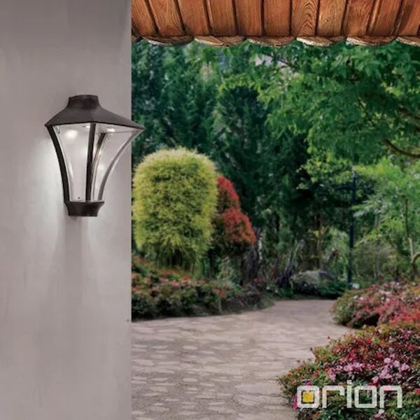 ORION LED Garden Light DAIKO outdoor wall lighting, Black-Copper