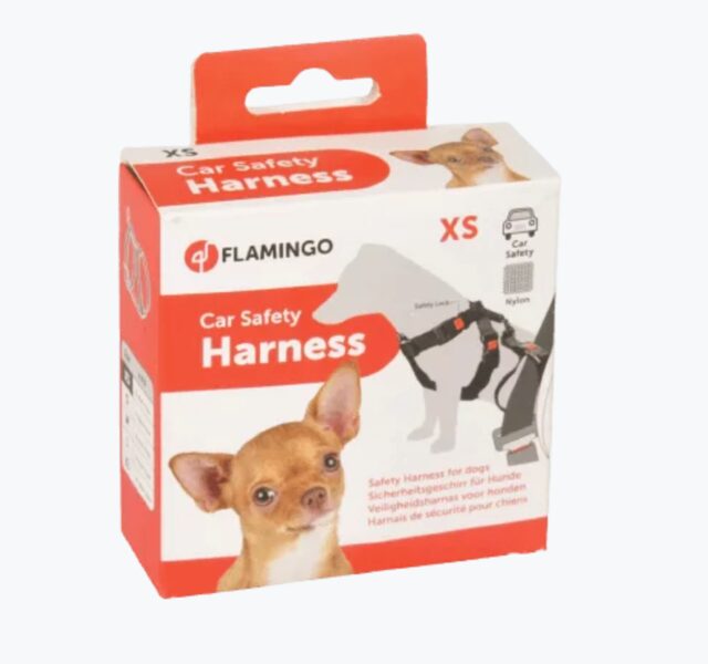 a/m Drošības krūšu siksna suņiem neilona “DUMA” XS melna 25-40cm x 15mm 1032113