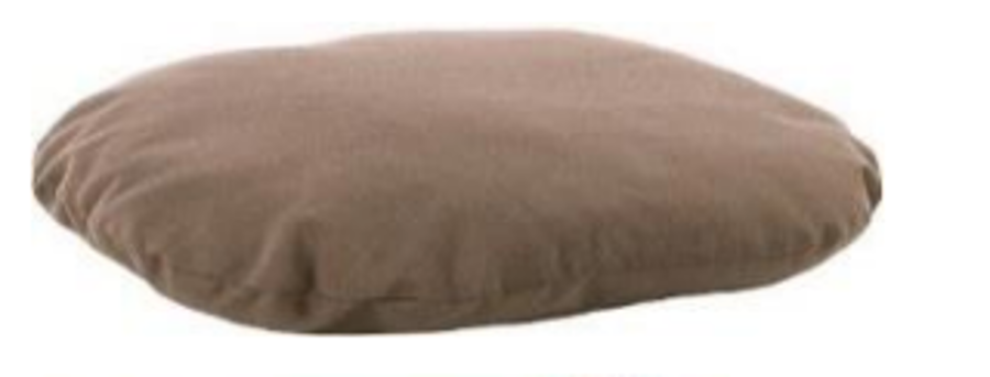  Bed-cushion for dogs Panama 60x50x8cm brown with fabric cover 522218