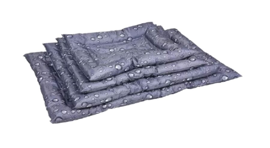 Refreshing bed for pets "FRESK DROP GREY" L 91x76 cm 520538