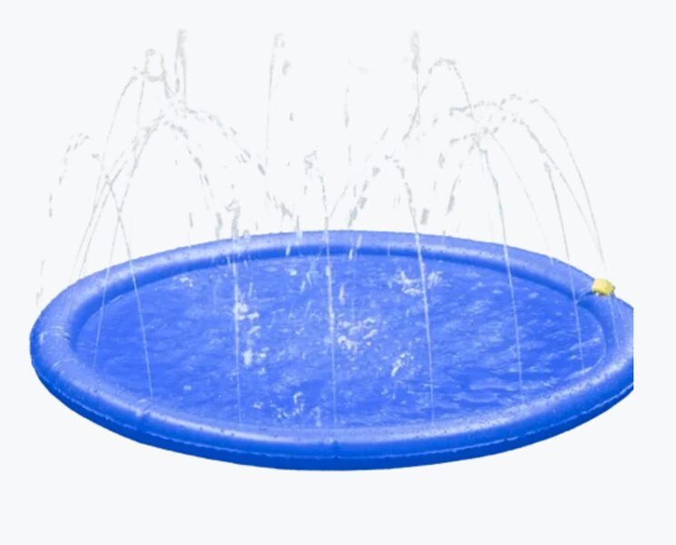 FLMG atvēsinošs paklājs strūklaka dzīvniekiem saliekams Fresk Lenny blue 100 cm 521368