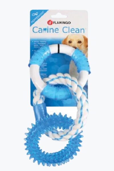 Rotaļlieta suņiem DT Denta toy TPR 3 rings Canine Clean 516795