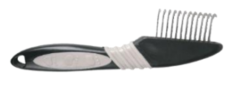 Ķemme savēlumiem ar liektiem asiem metāla zariem 1030285