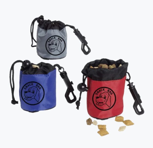 Somiņa suņu kārumiem neilona 6x7cm krāsu asorti 31802. 