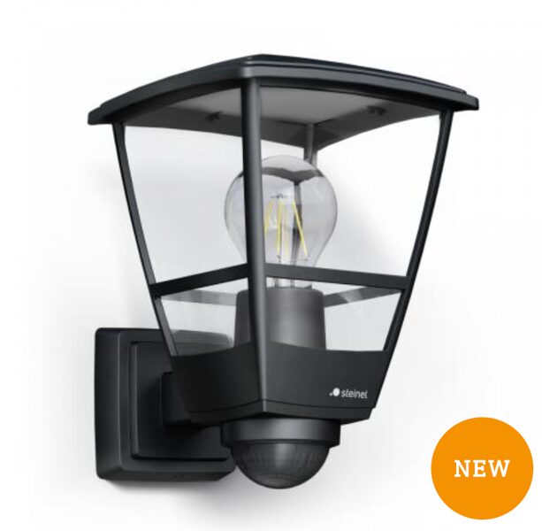 OUTDOOR SENSOR LIGHT L 10 S black