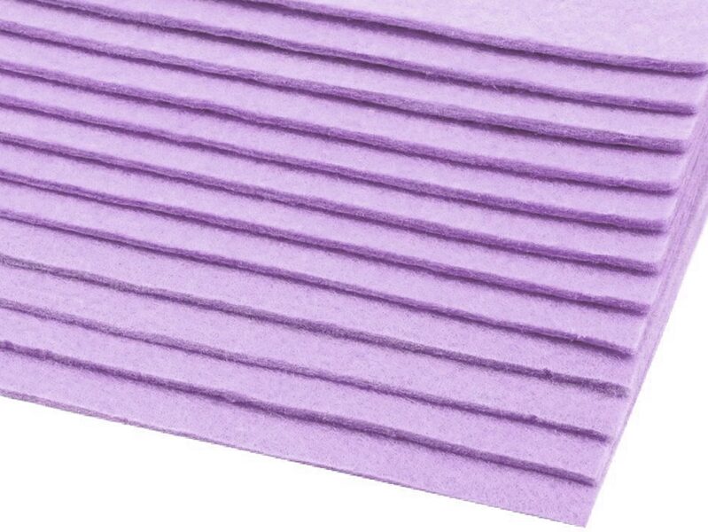 Craft Felt Sheets 20x30 cm violet