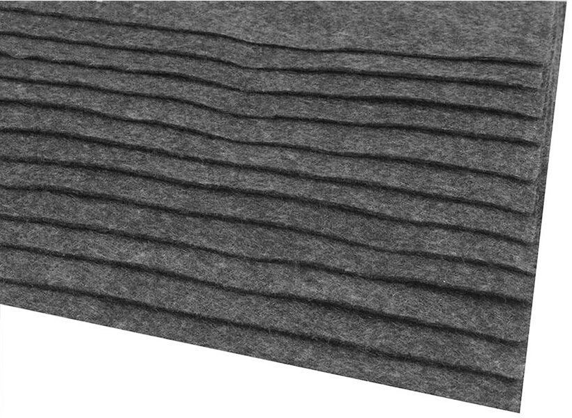 Filcis 20x30cm komplekts pelēks