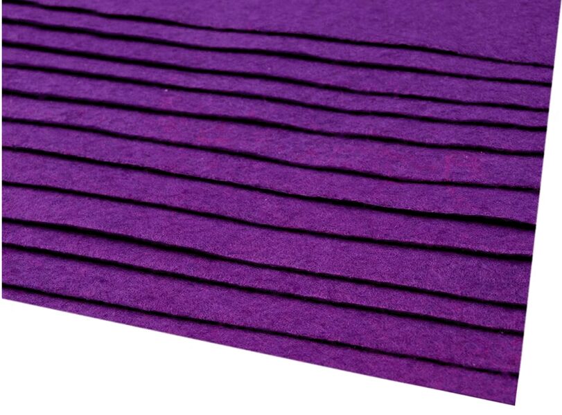 Filcis 20x30cm komplekts violets